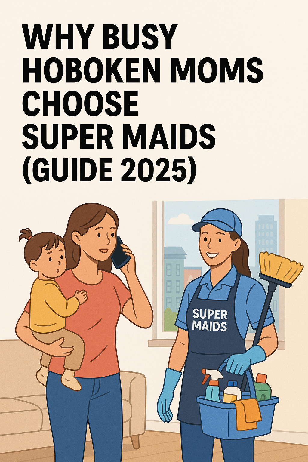 Why busy moms in hoboken choose supermaids